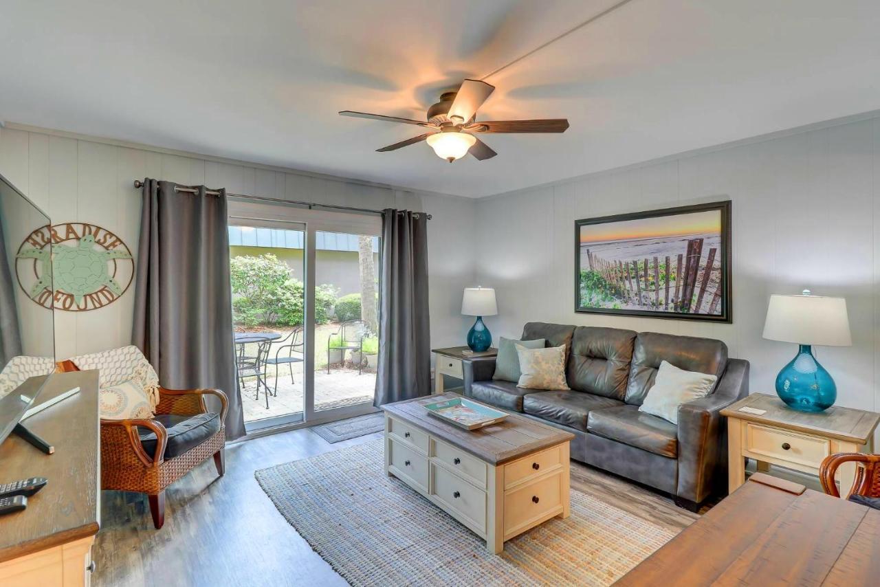 Ocean Villas Deluxe - Oceanfront Villa - Steps To Beach - Great Location - Heated Pool April 希爾頓黑德島 外观 照片